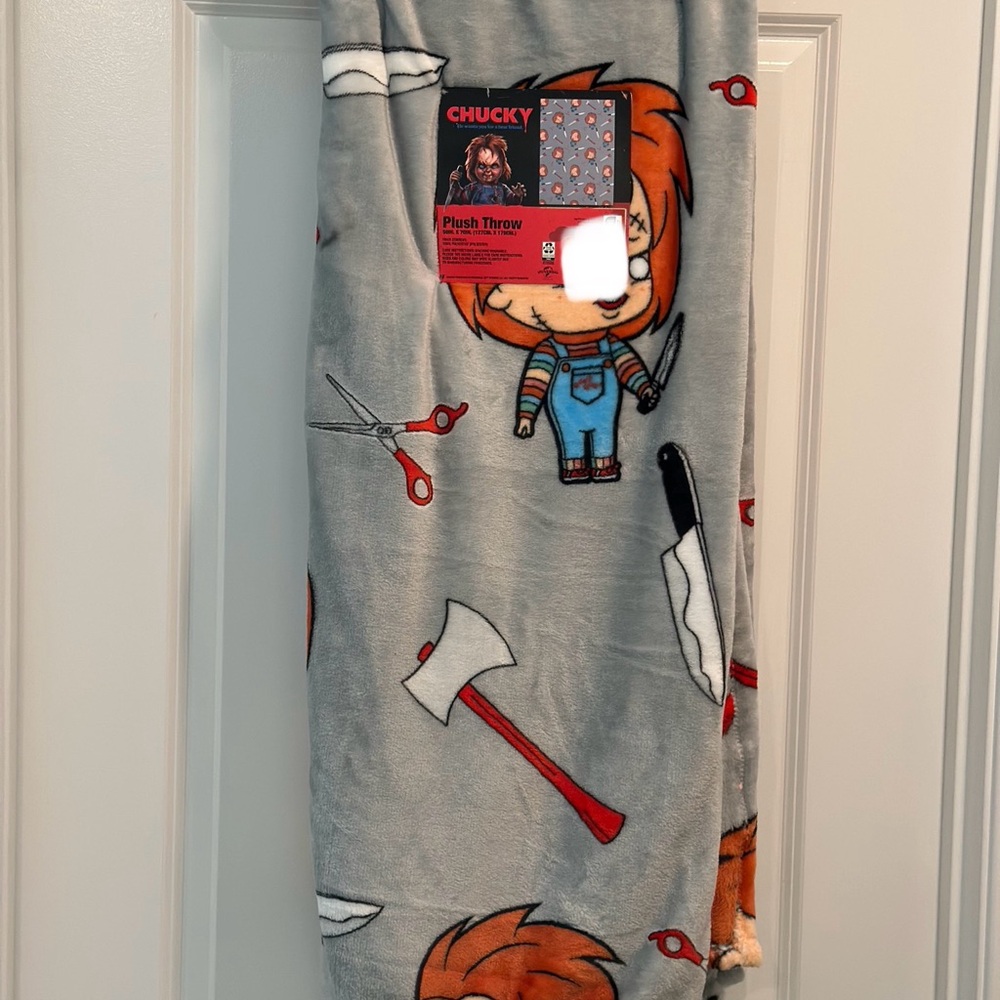 Chucky Plush Throw Blanket